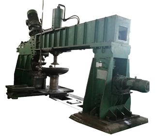 hydraulic 6 meters head dished end spinning flanging machine for sale(圖3)